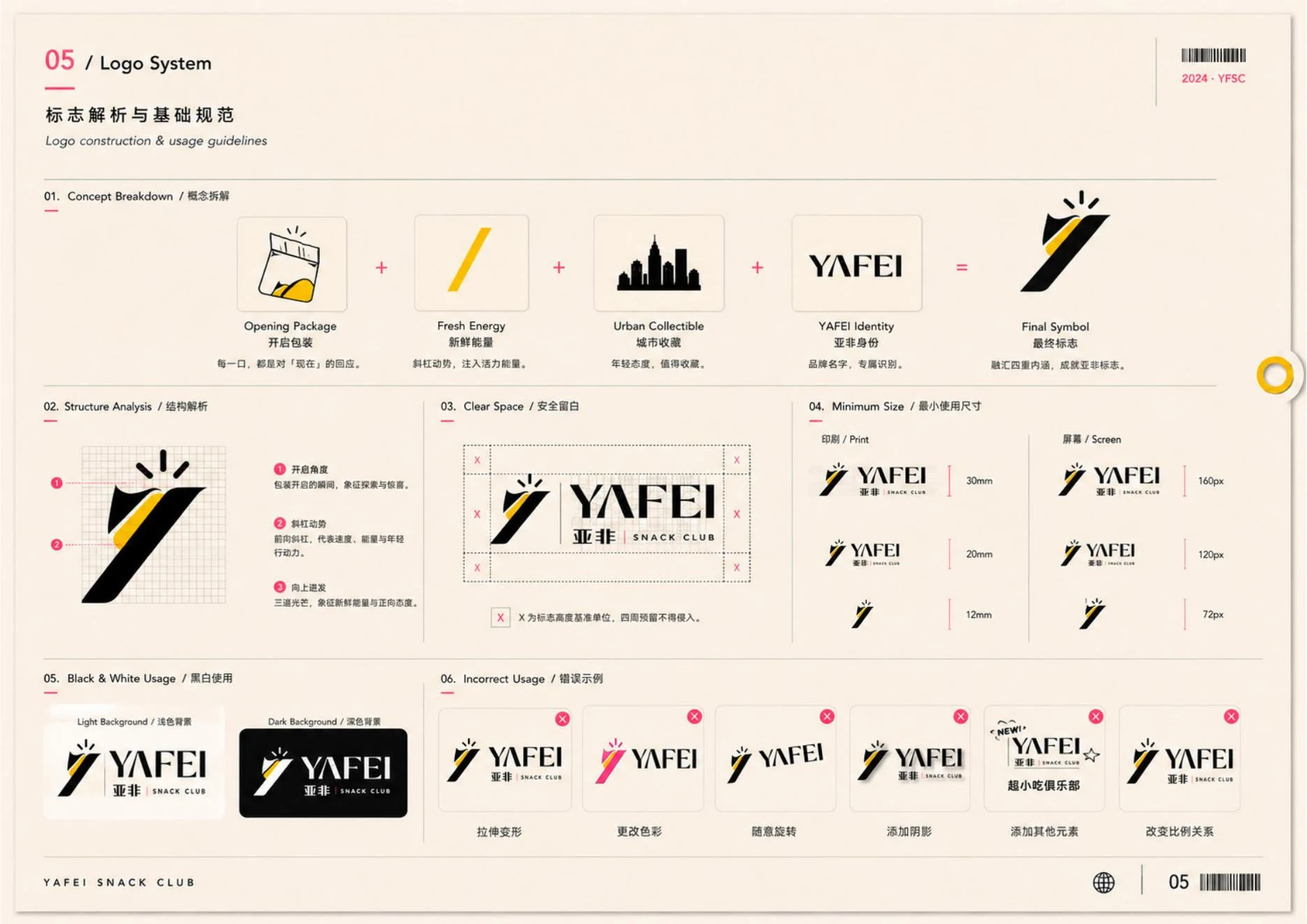 YAFEI 标志系统